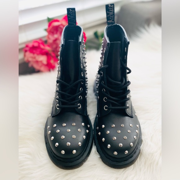 Dr. Martens 1460 Studded Boots - Picture 3 of 9